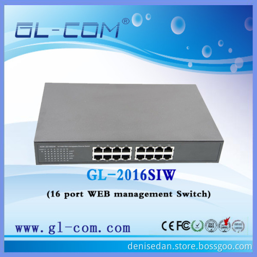 16 Port 10/100M Mini Management Ethernet Switch